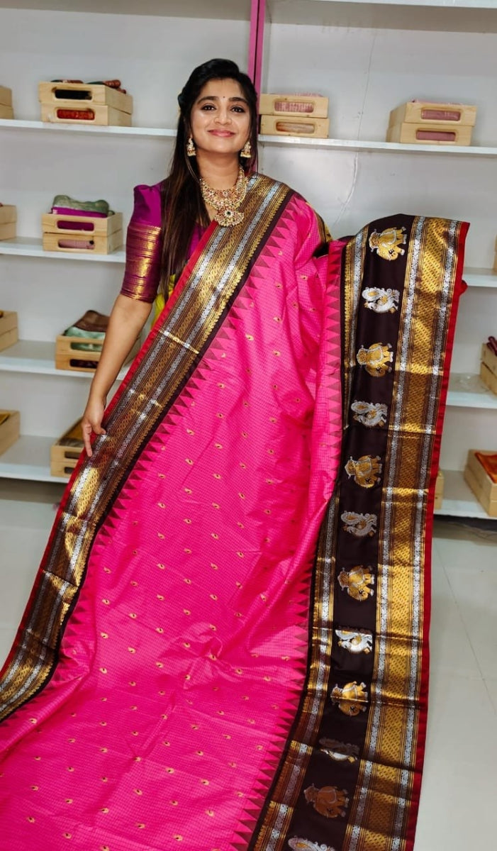 Premium Gadwal Silk Saree