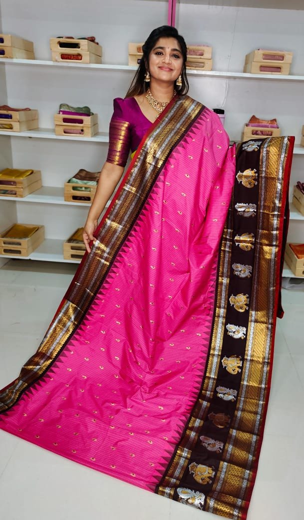 Premium Gadwal Silk Saree