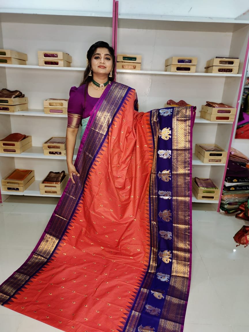 Premium Gadwal Silk Saree