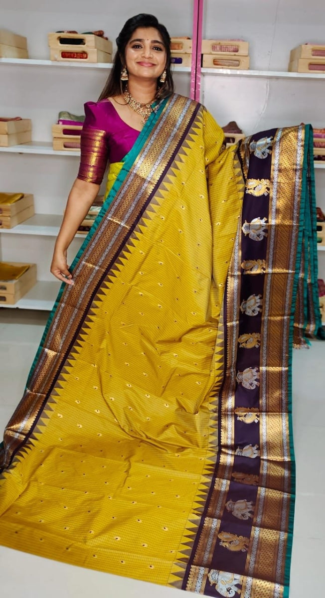 Premium Gadwal Silk Saree