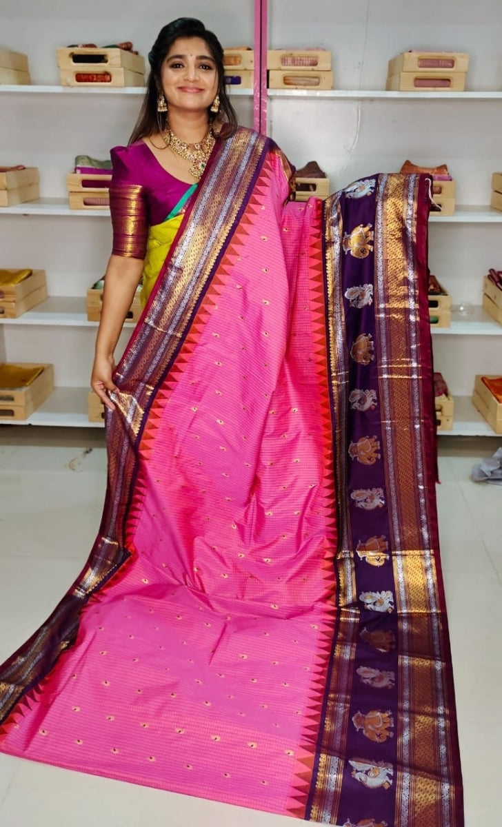 Premium Gadwal Silk Saree