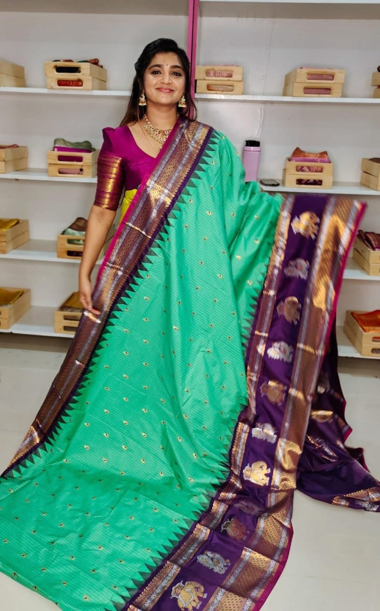Premium Gadwal Silk Saree
