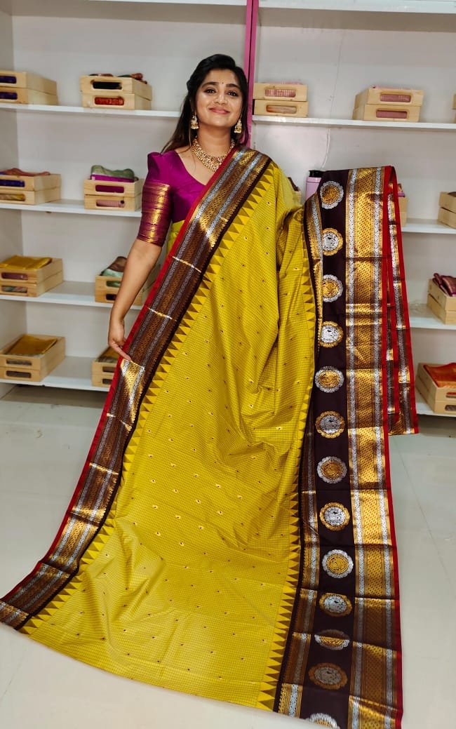 Premium Gadwal Silk Saree