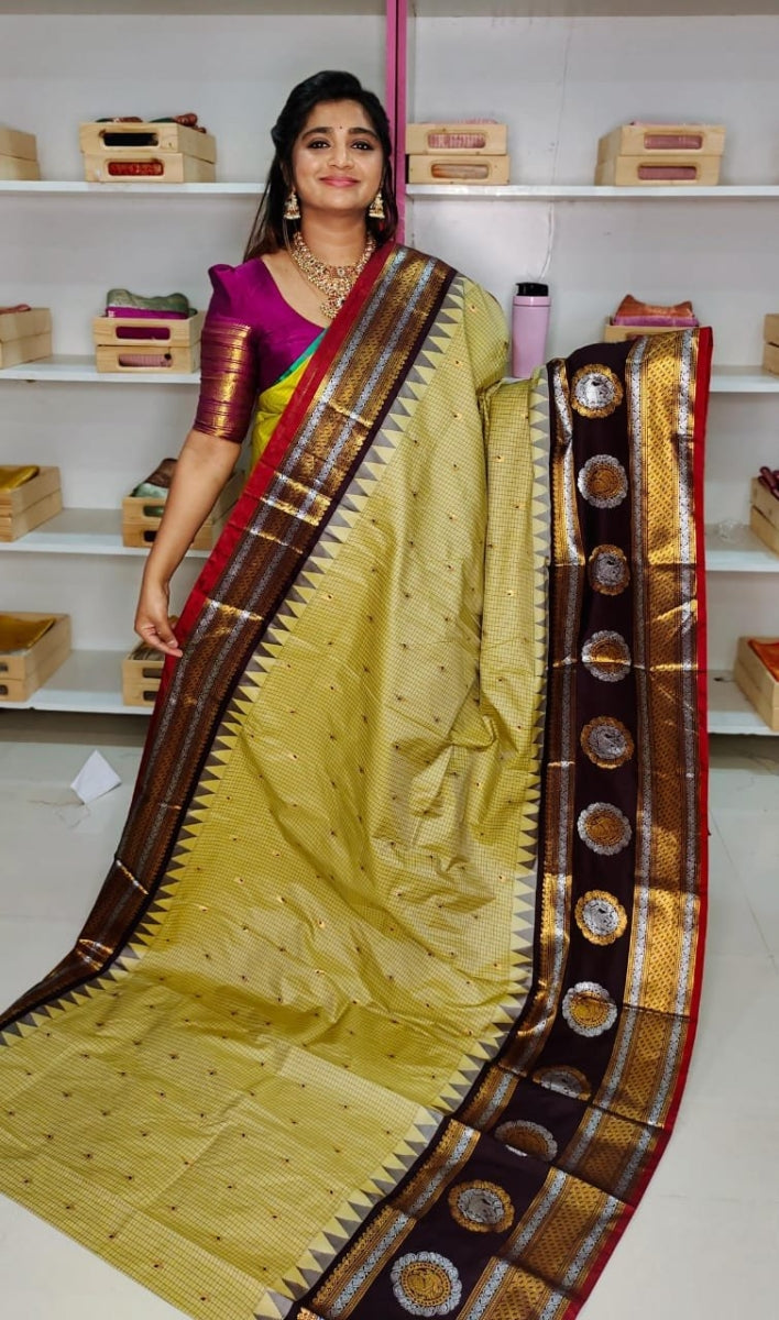 Premium Gadwal Silk Saree
