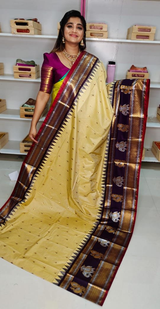 Premium Gadwal Silk Saree