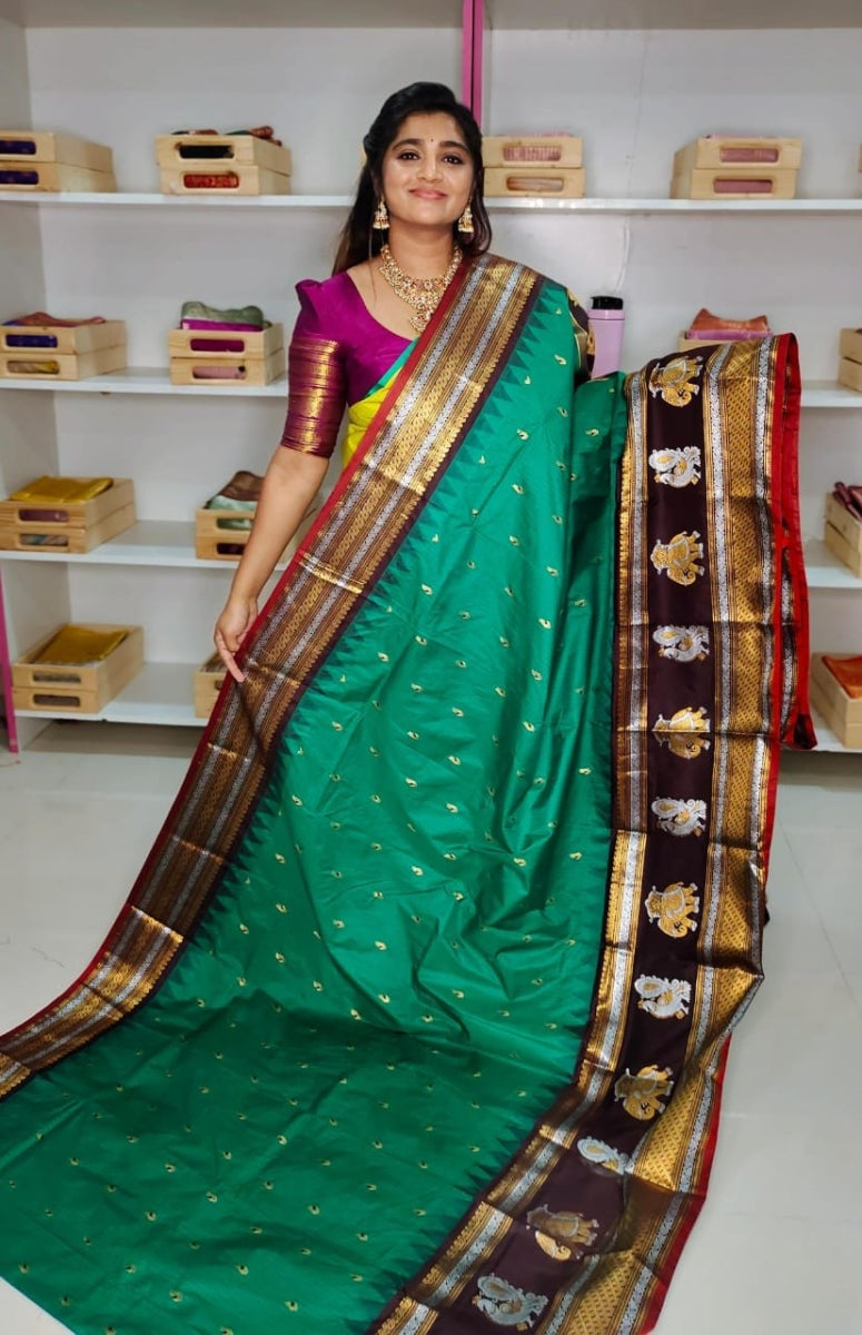 Premium Gadwal Silk Saree
