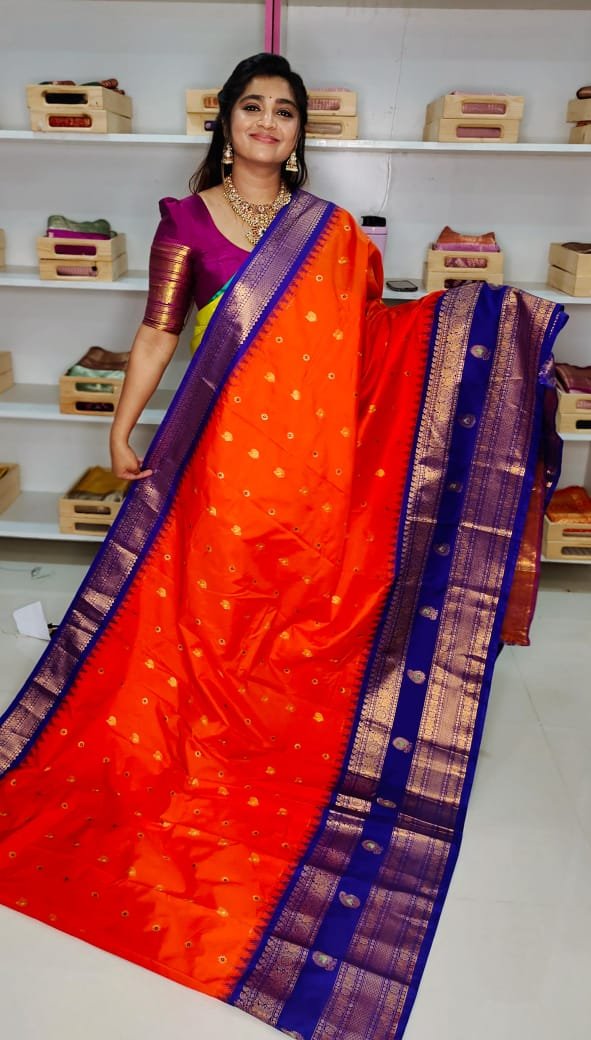 Premium Gadwal Silk Saree