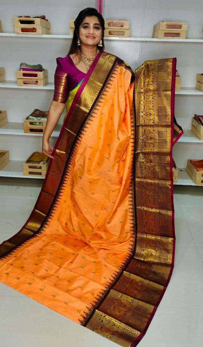 Premium Gadwal Silk Saree