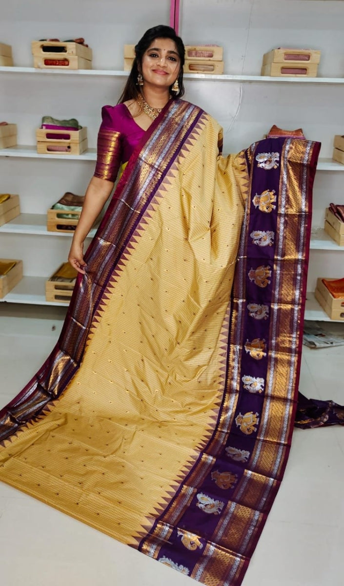 Premium Gadwal Silk Saree