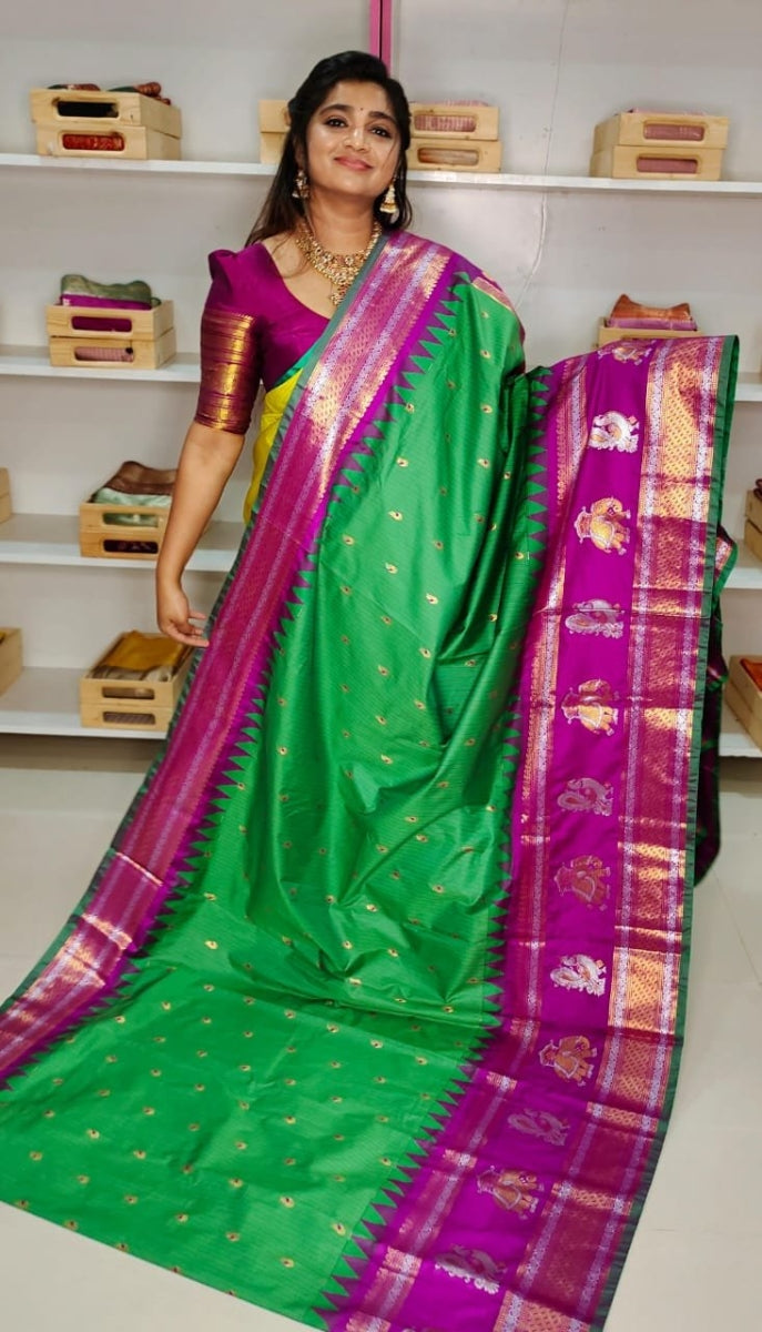 Premium Gadwal Silk Saree