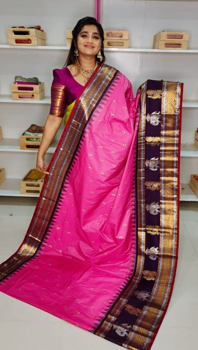 Premium Gadwal Silk Saree