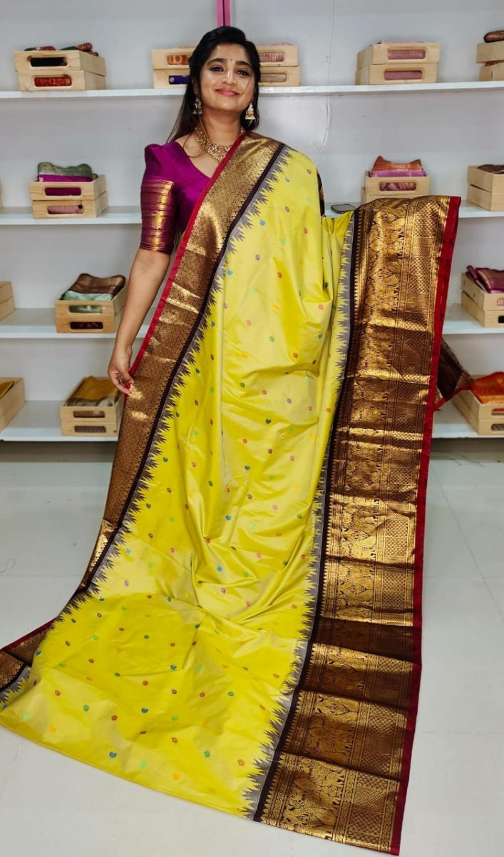 Premium Gadwal Silk Saree