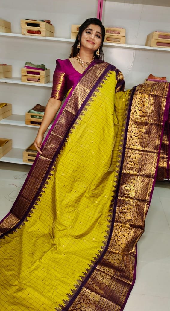 Premium Gadwal Silk Saree