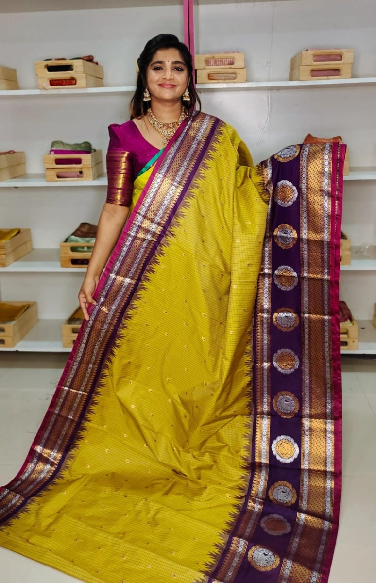 Premium Gadwal Silk Saree