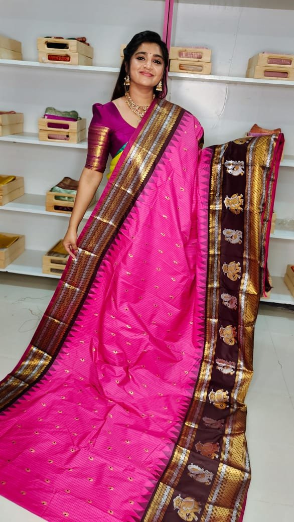 Premium Gadwal Silk Saree
