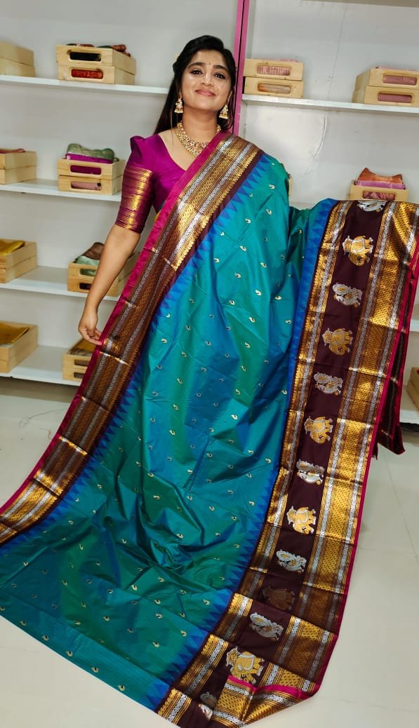 Premium Gadwal Silk Saree