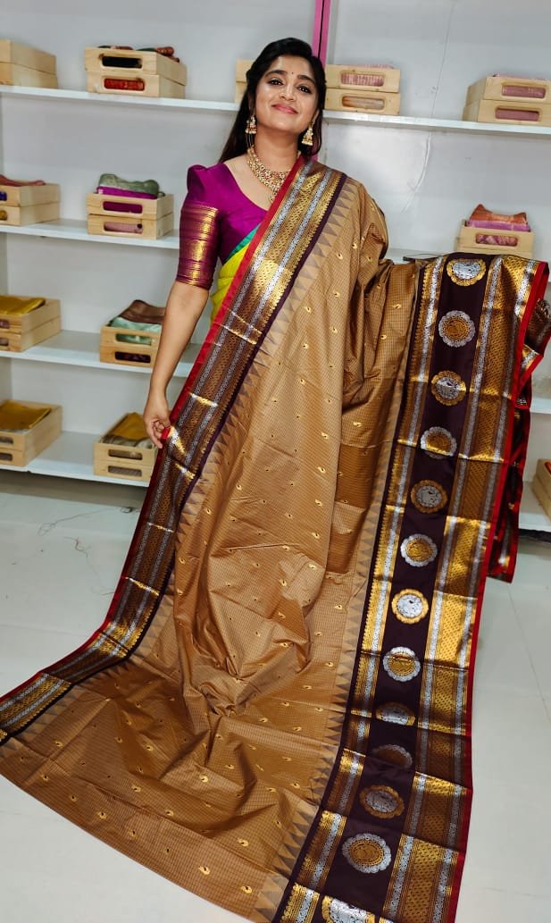 Premium Gadwal Silk Saree