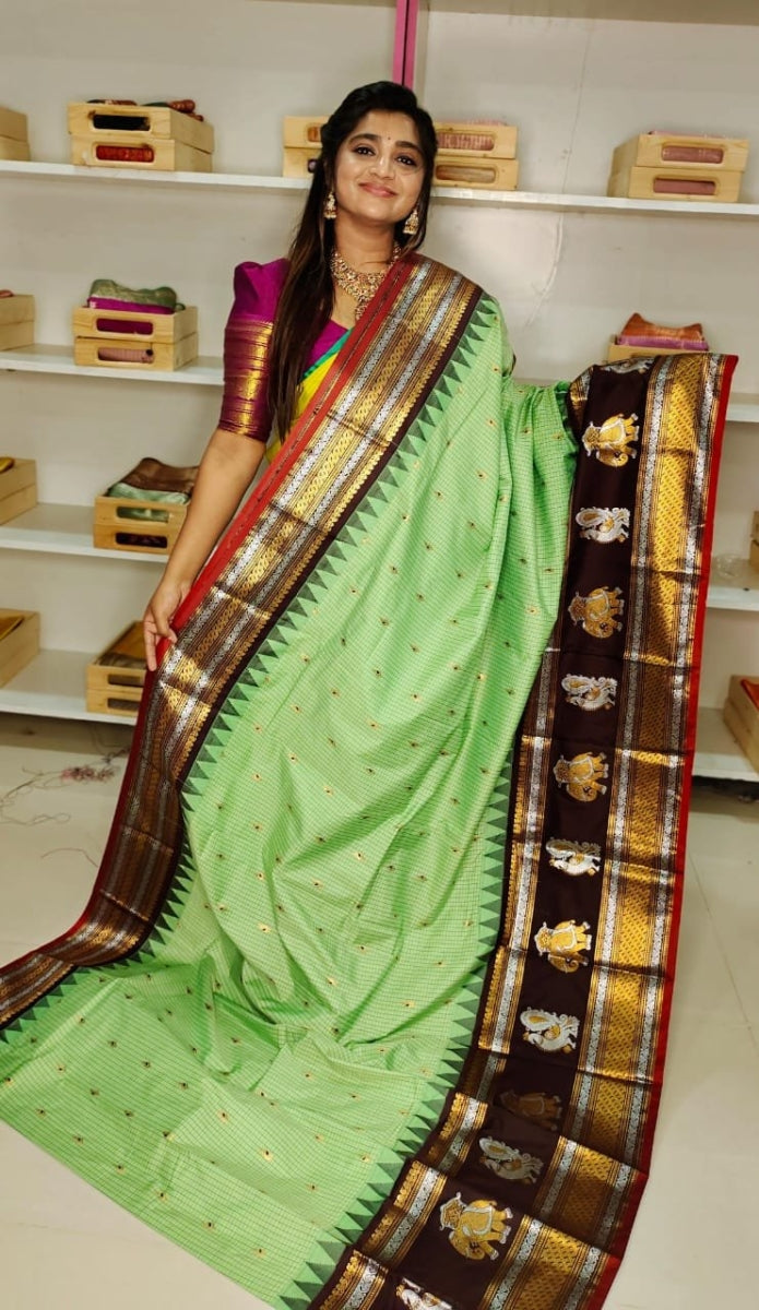 Premium Gadwal Silk Saree