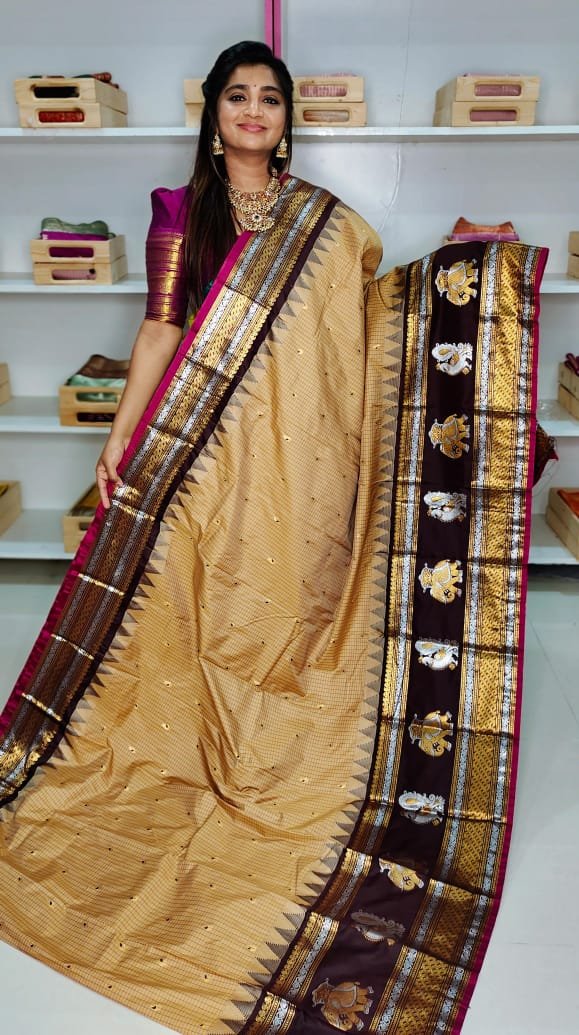 Premium Gadwal Silk Saree