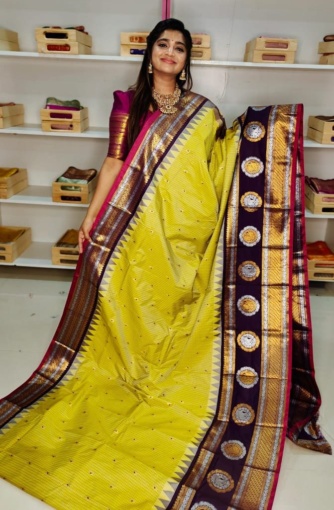 Premium Gadwal Silk Saree