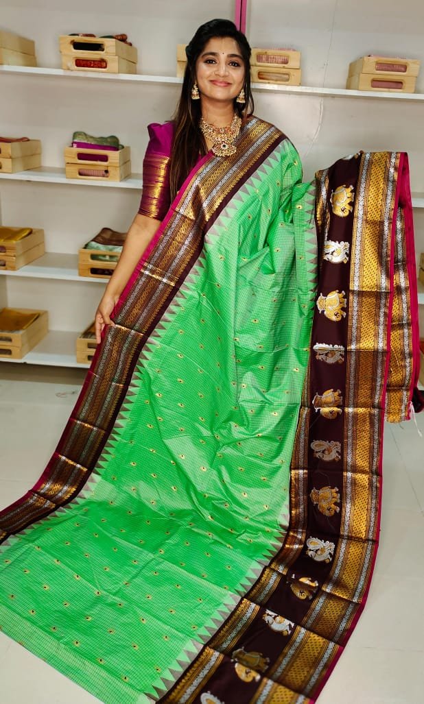 Premium Gadwal Silk Saree
