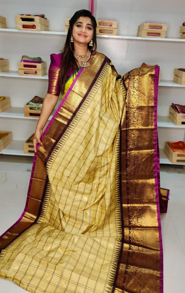Premium Gadwal Silk Saree