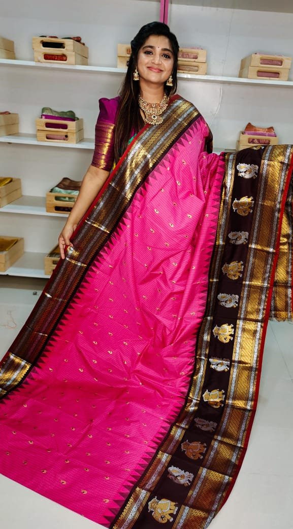Premium Gadwal Silk Saree