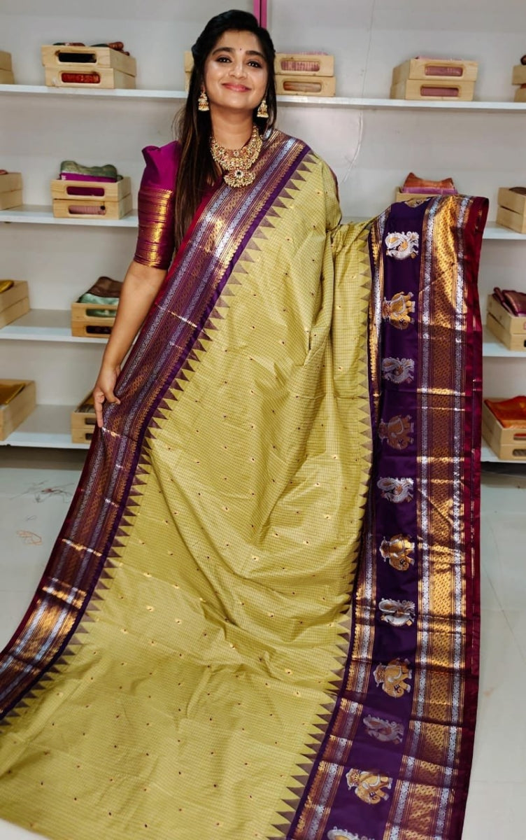 Premium Gadwal Silk Saree