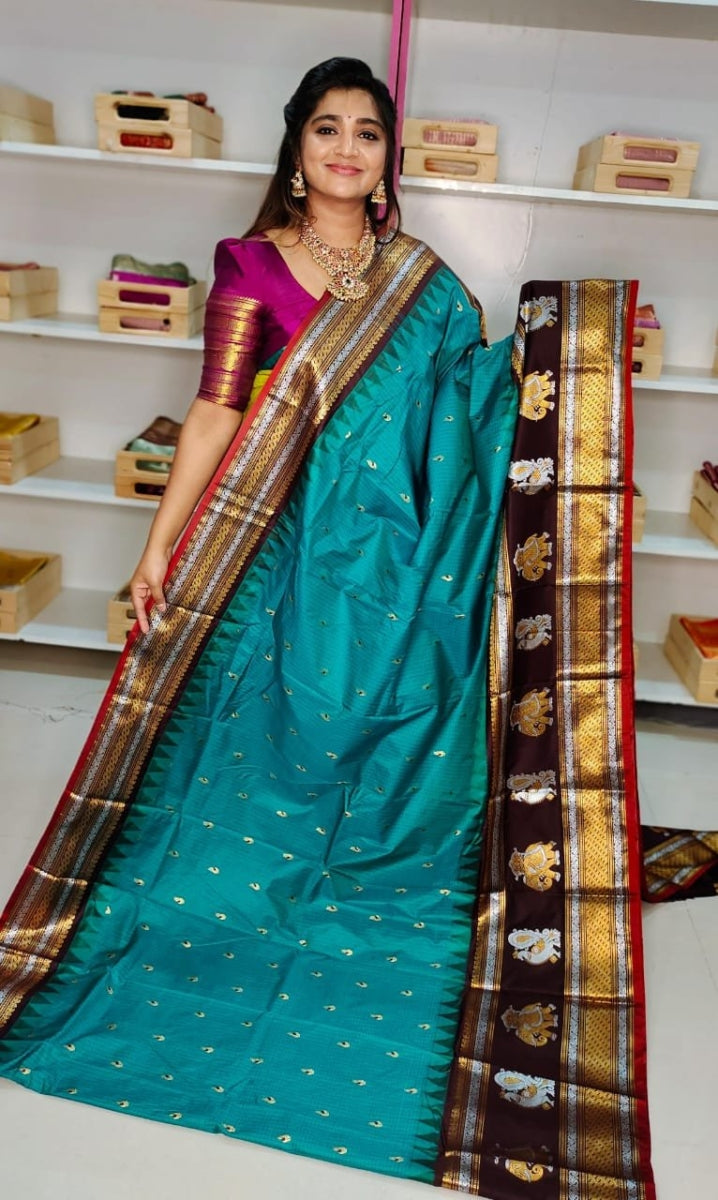 Premium Gadwal Silk Saree