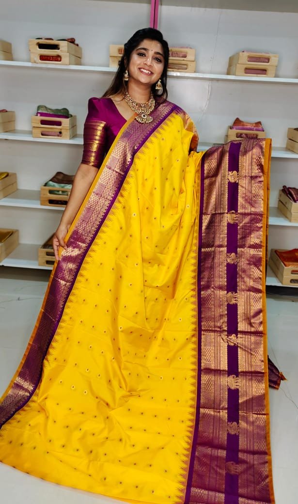 Premium Gadwal Silk Saree