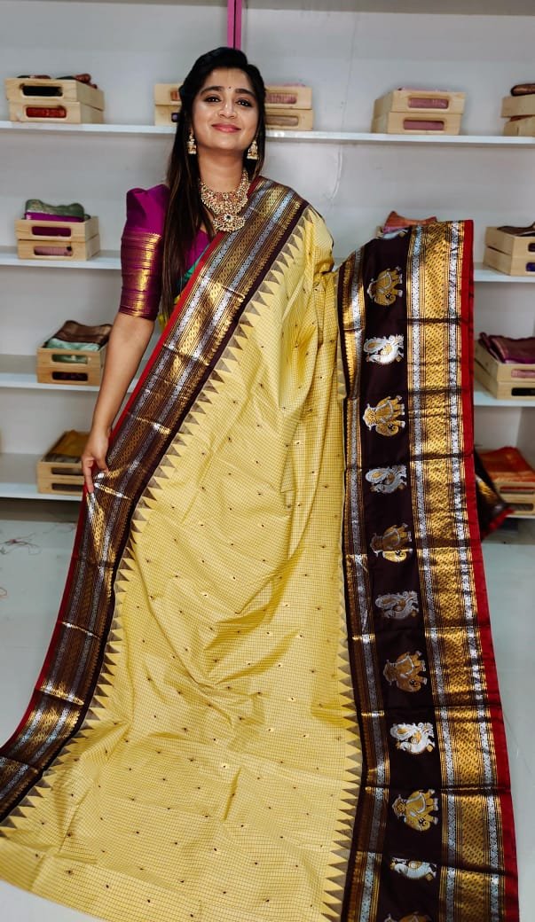 Premium Gadwal Silk Saree