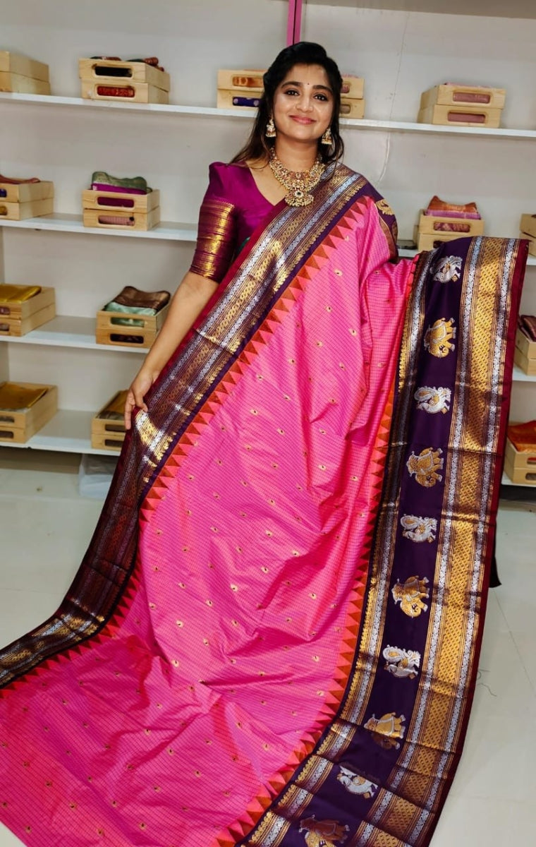 Premium Gadwal Silk Saree