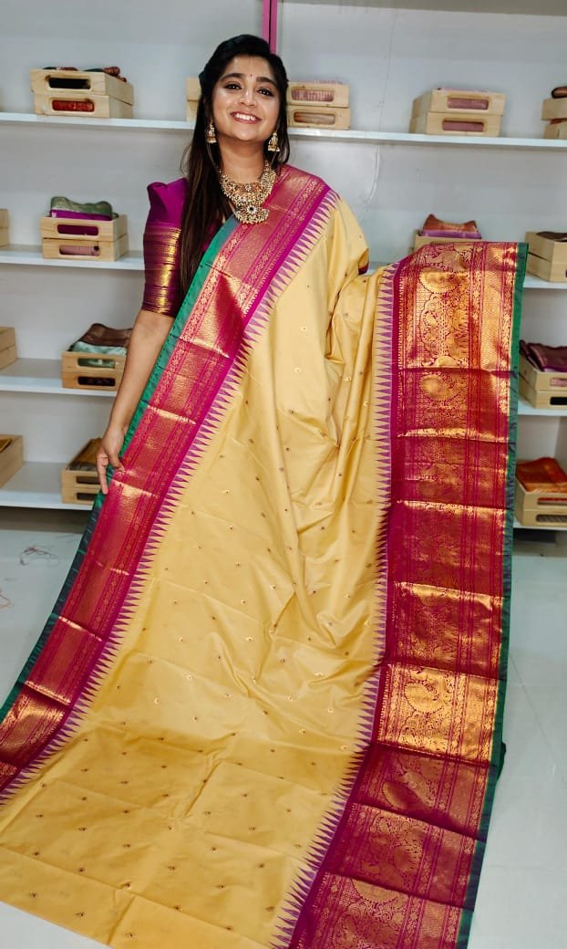 Premium Gadwal Silk Saree