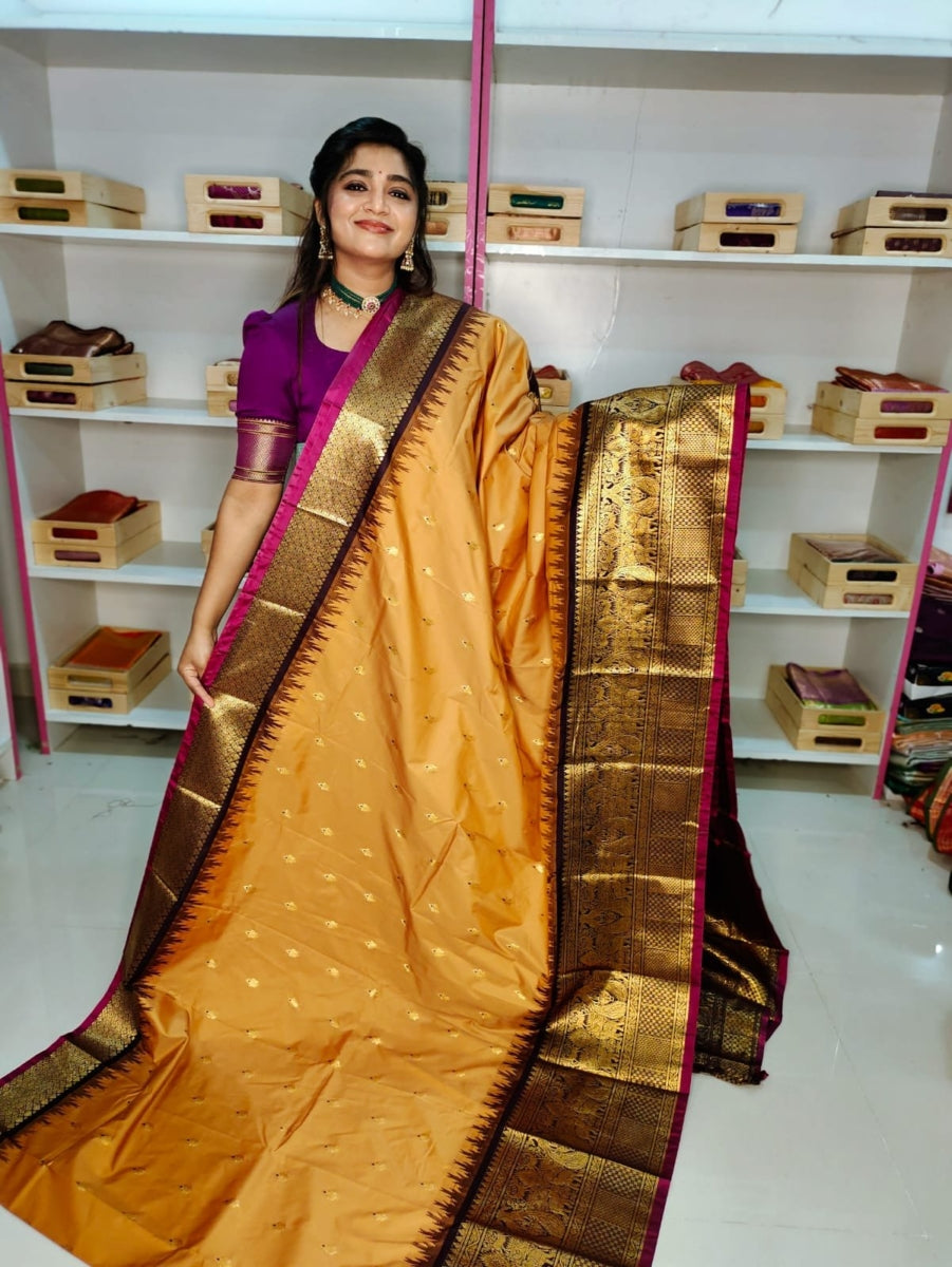 Premium Gadwal Silk Saree