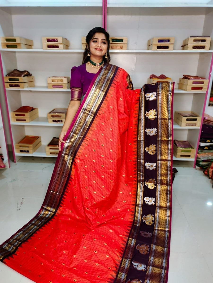 Premium Gadwal Silk Saree