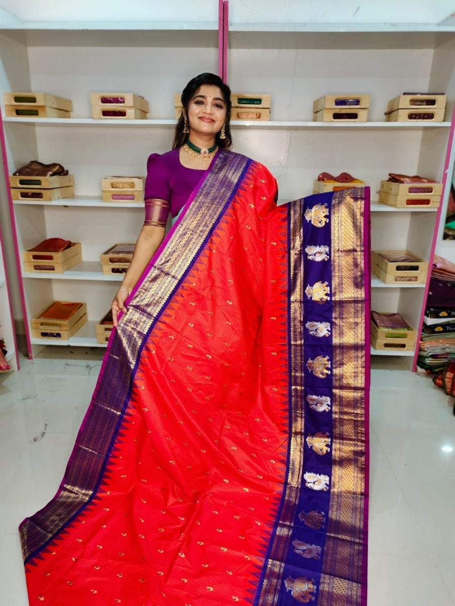 Premium Gadwal Silk Saree