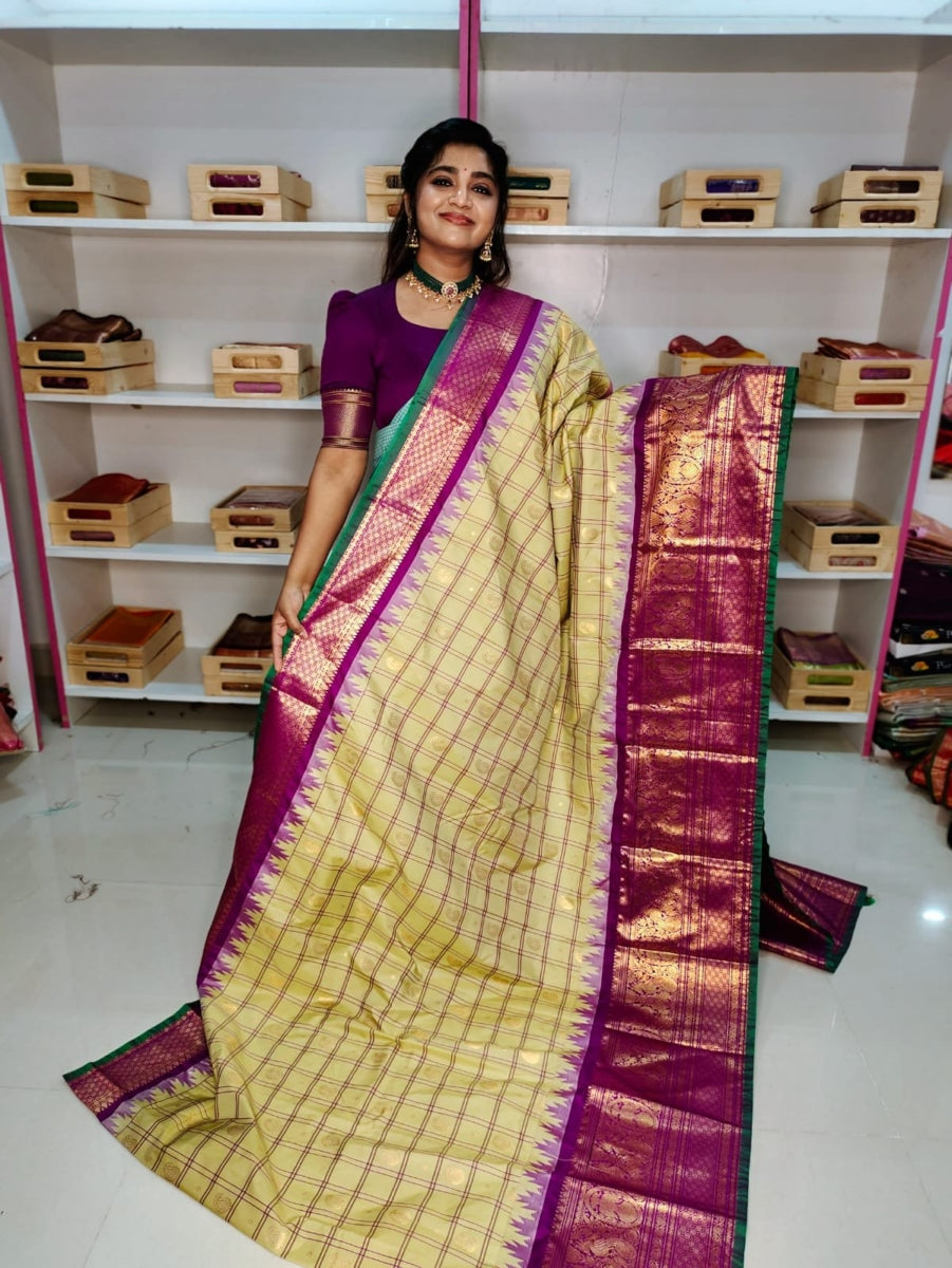 Premium Gadwal Silk Saree
