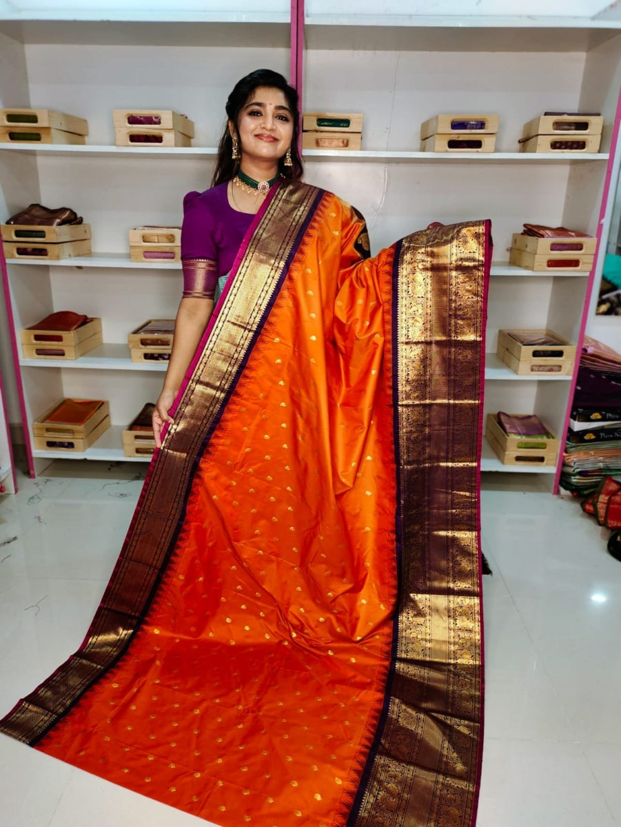 Premium Gadwal Silk Saree