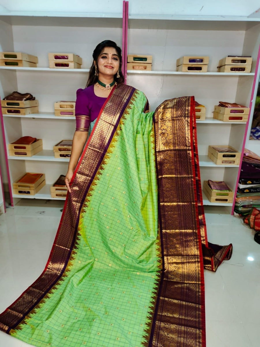 Premium Gadwal Silk Saree