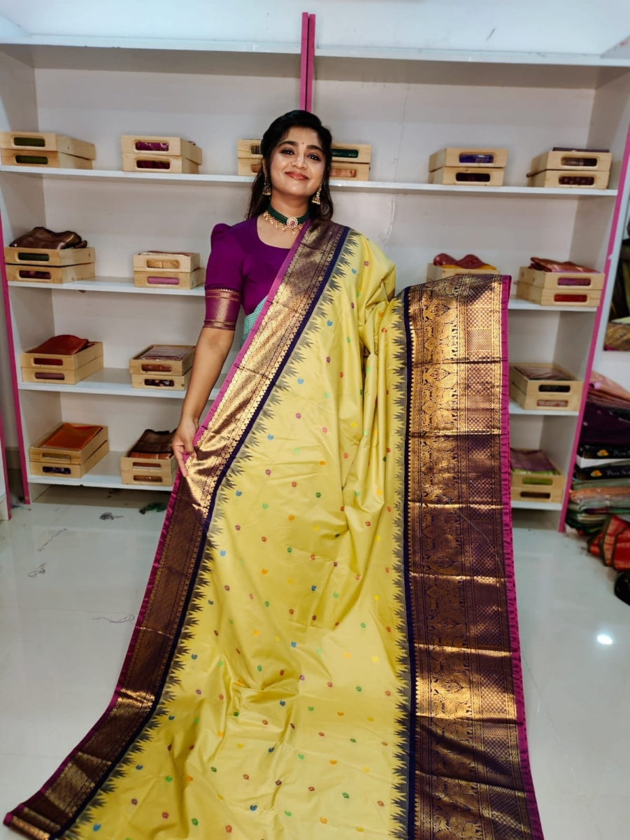 Premium Gadwal Silk Saree