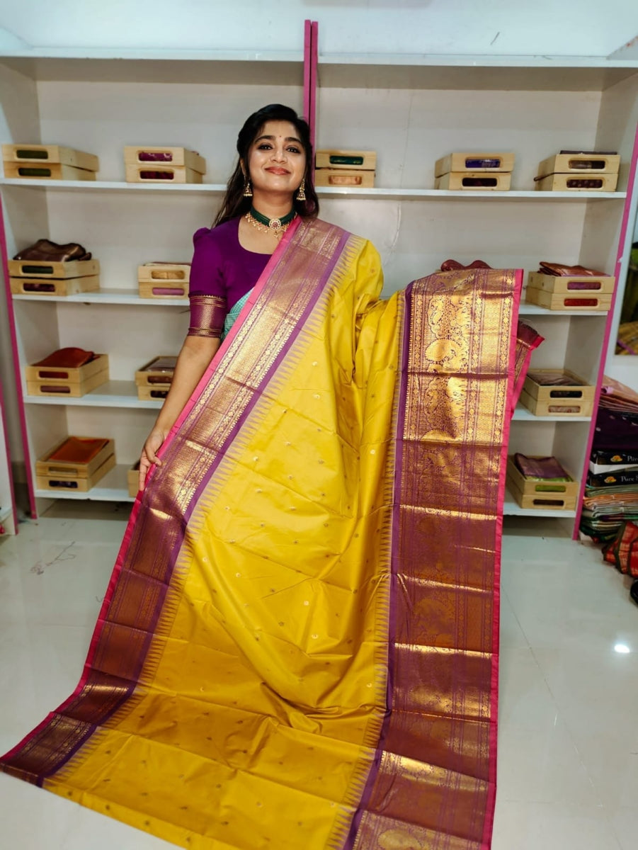 Premium Gadwal Silk Saree