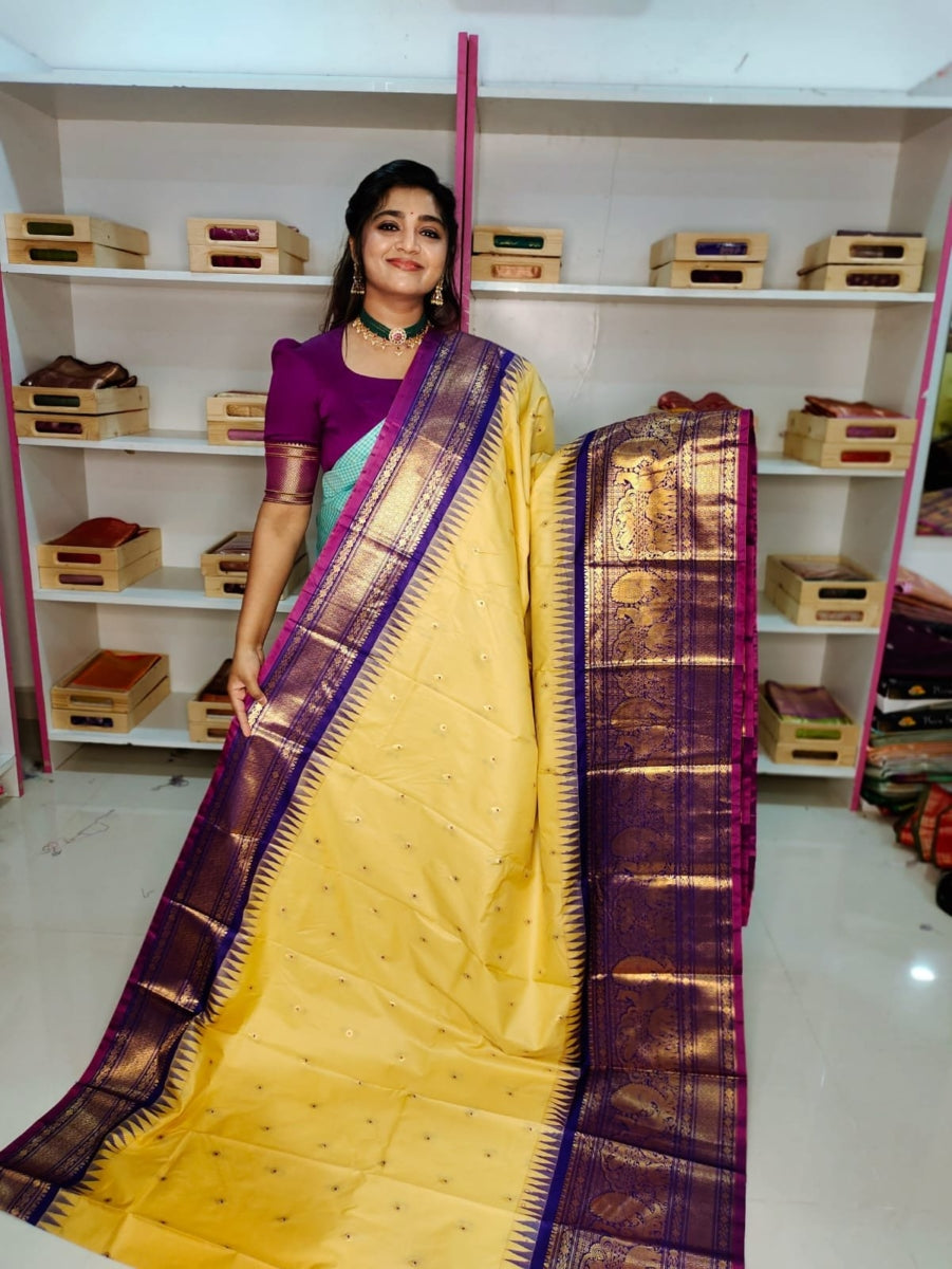 Premium Gadwal Silk Saree
