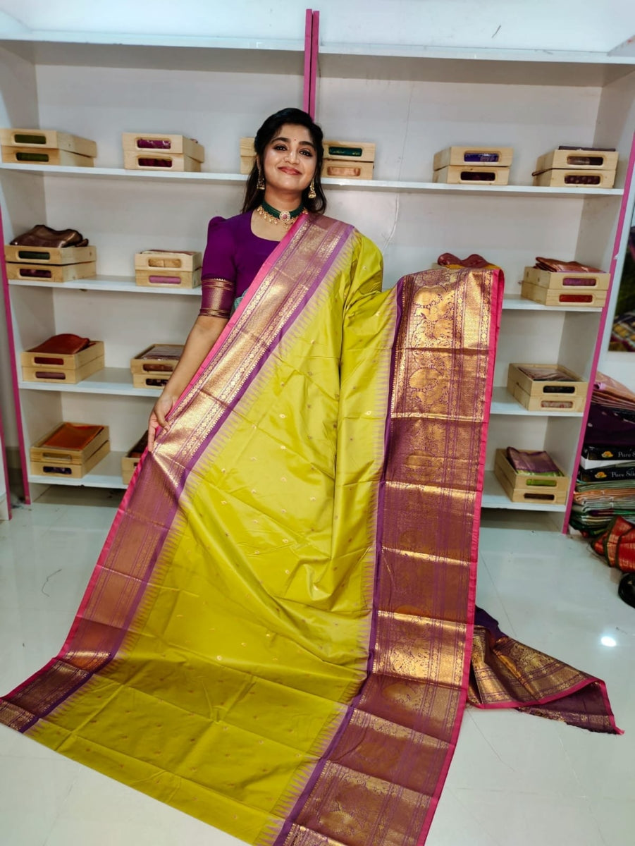 Premium Gadwal Silk Saree