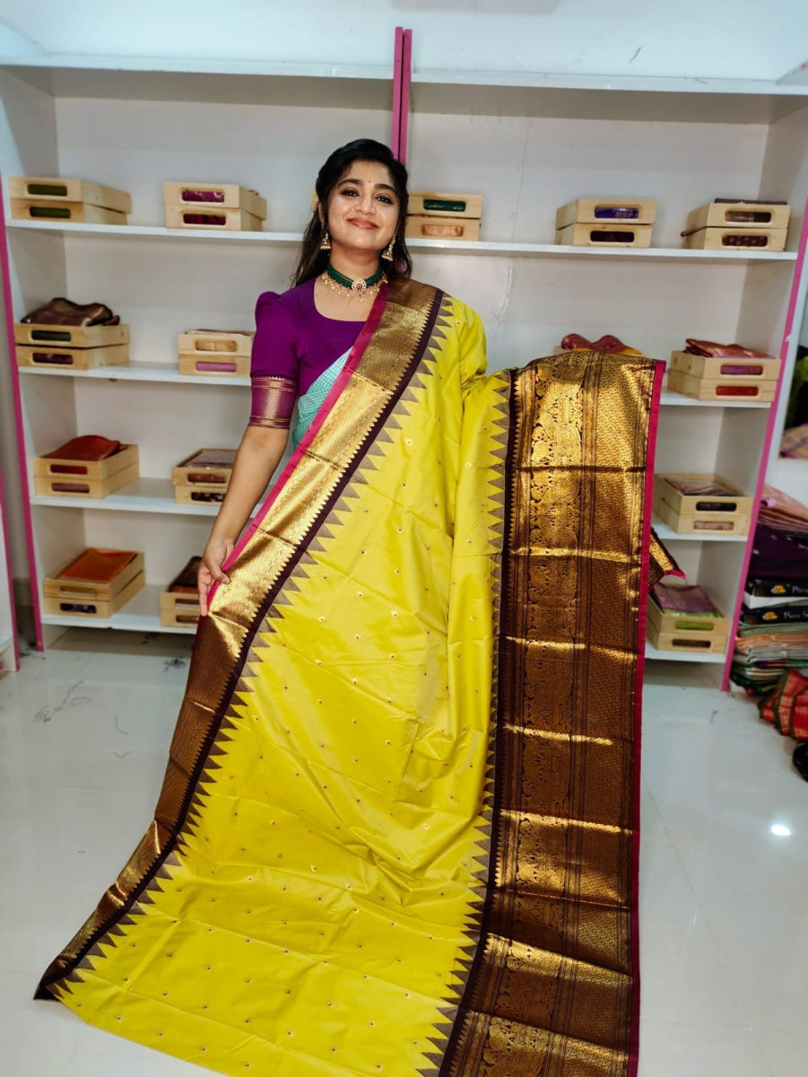 Premium Gadwal Silk Saree