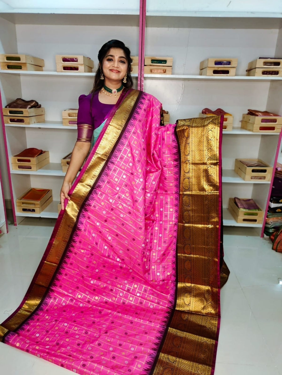 ప్రీమియం గద్వాల్ సిల్క్ చీర