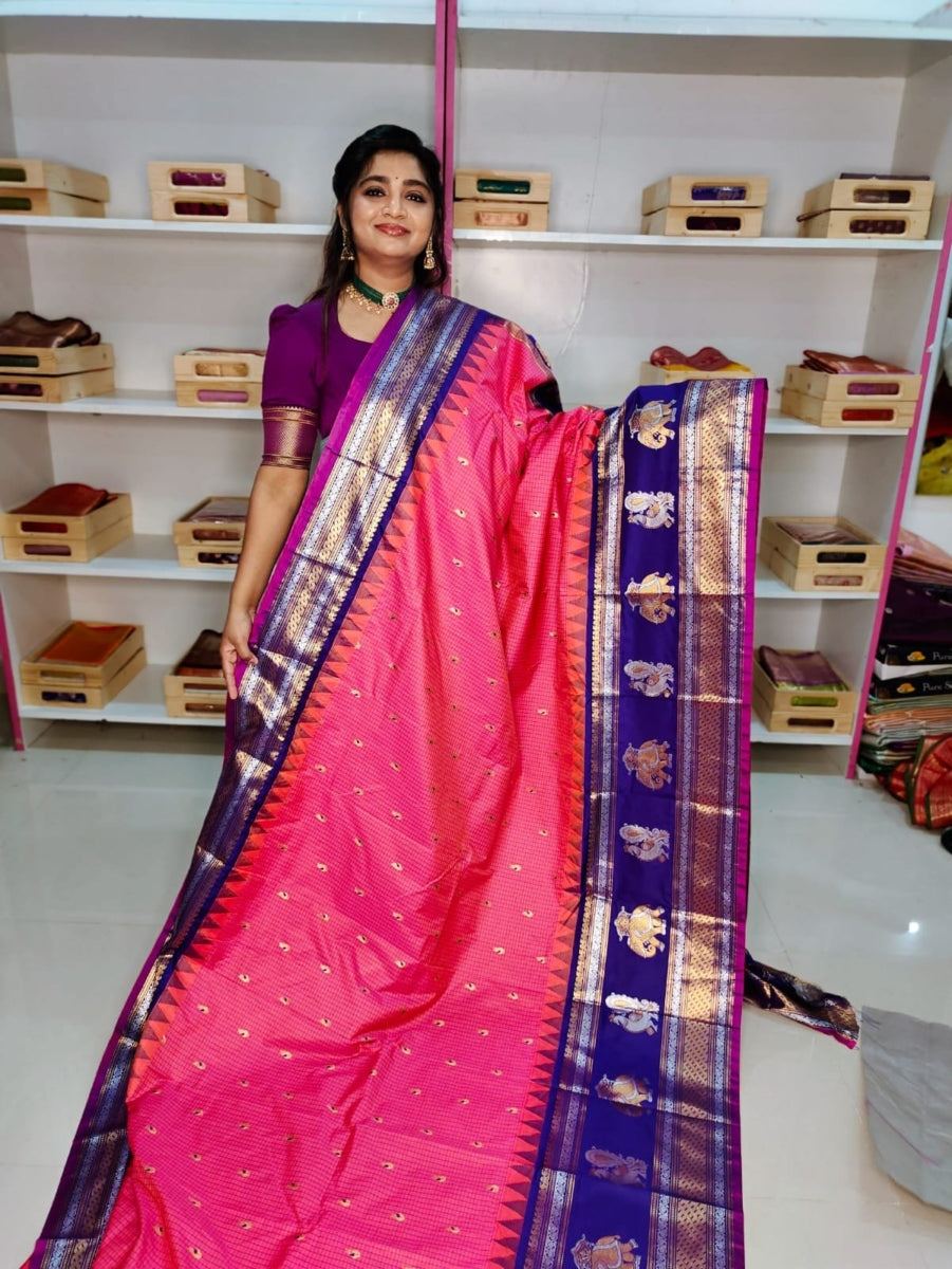 Premium Gadwal Silk Saree