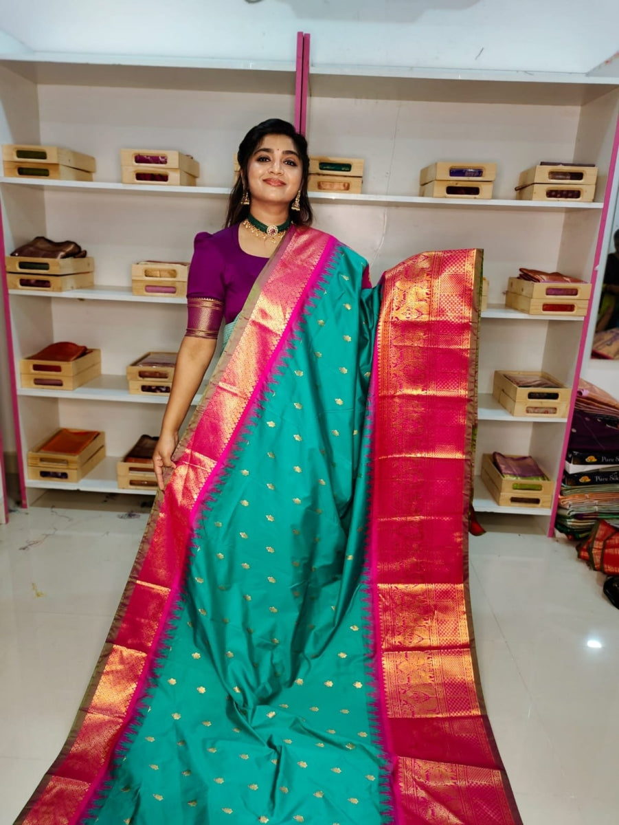 ప్రీమియం గద్వాల్ సిల్క్ చీర