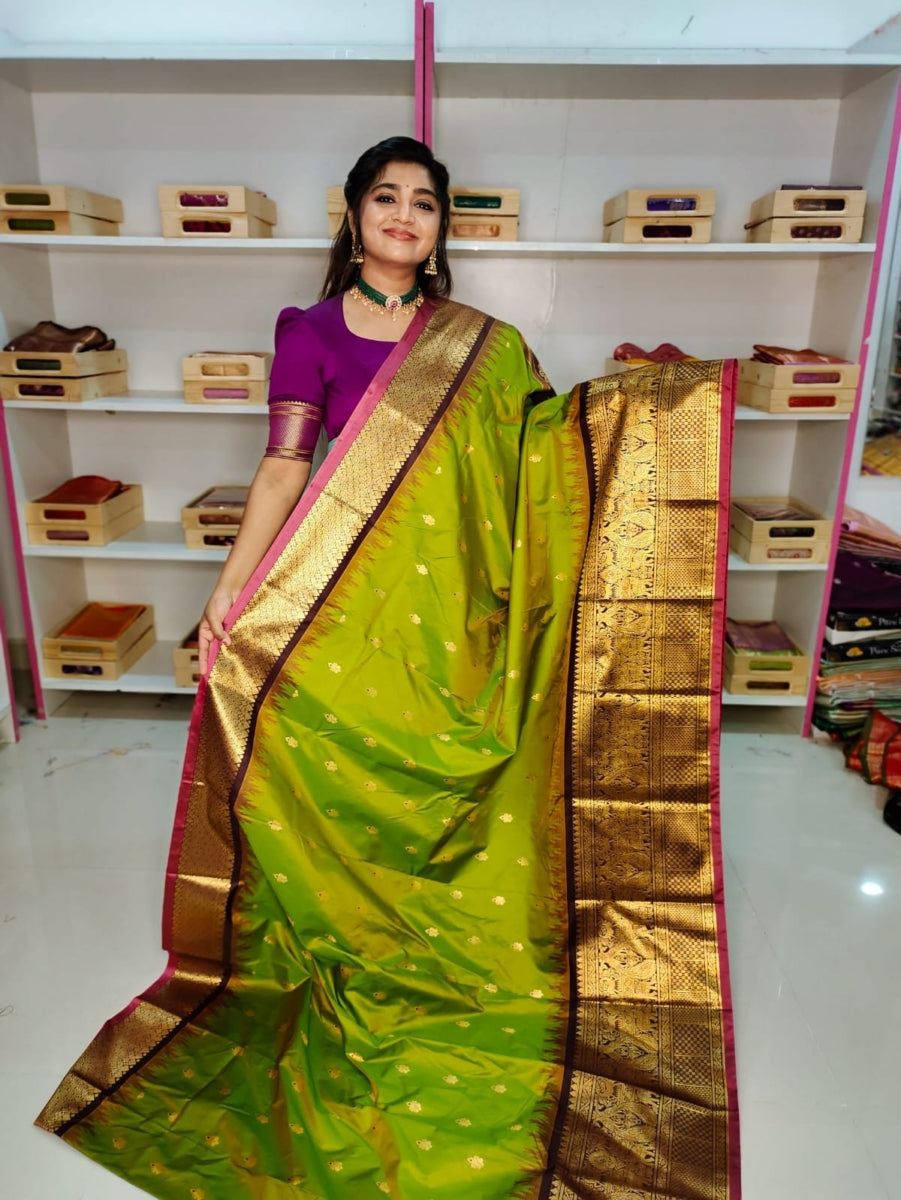 Premium Gadwal Silk Saree