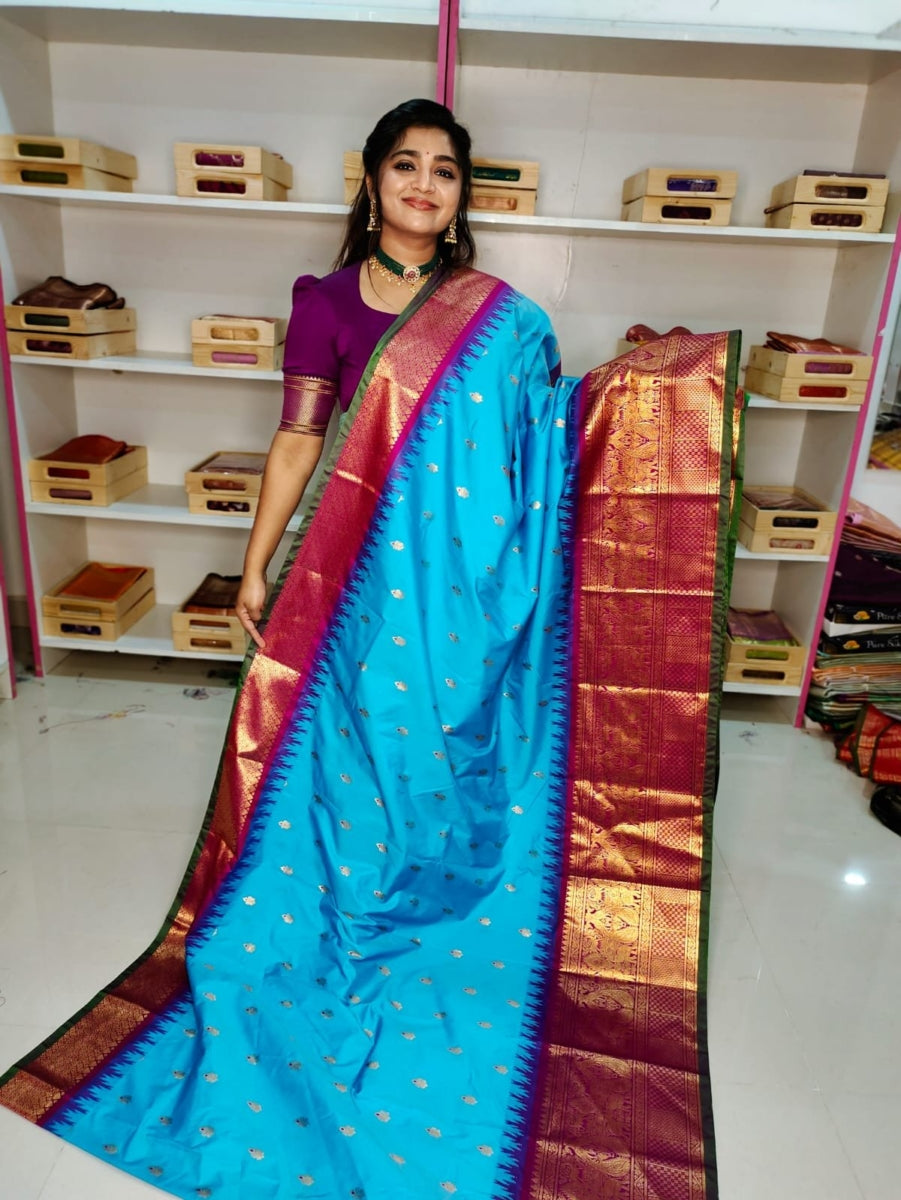 Premium Gadwal Silk Saree