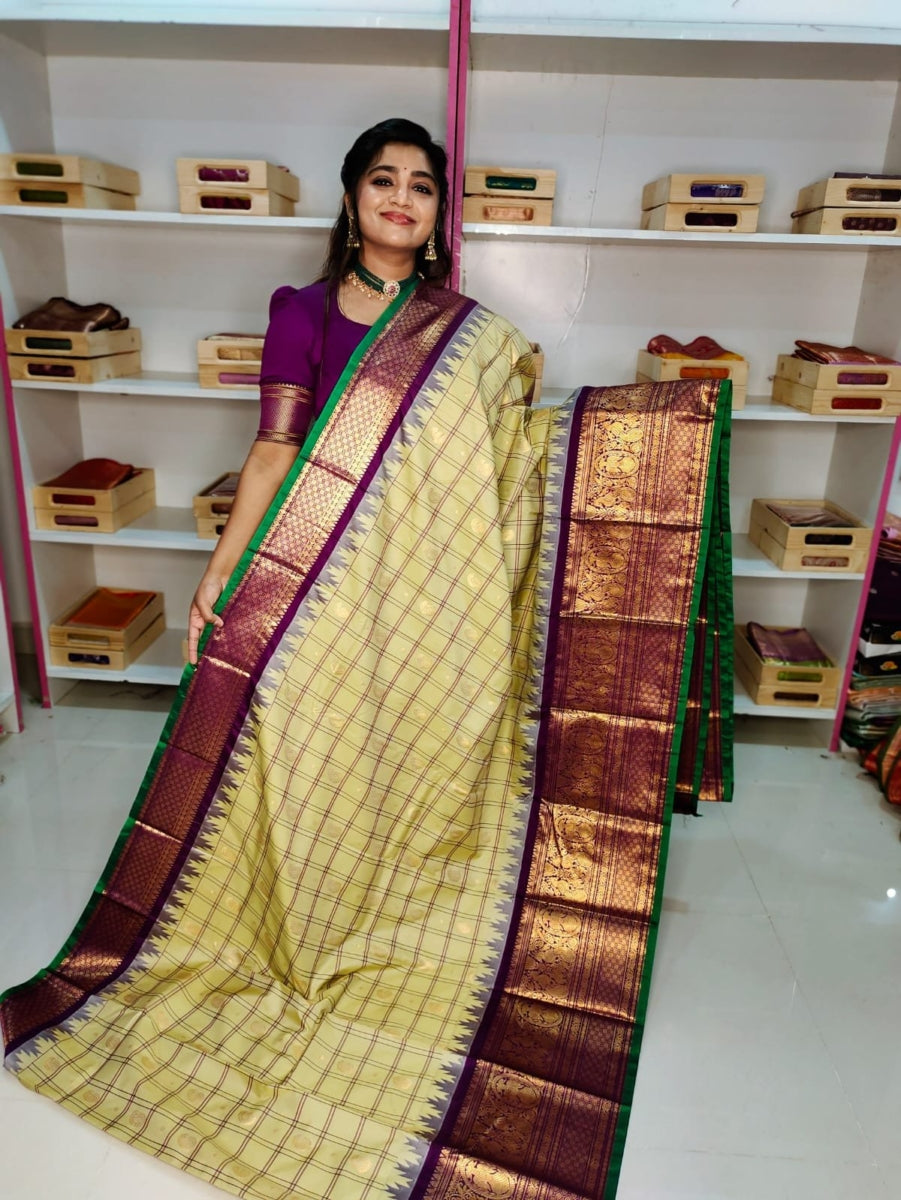 Premium Gadwal Silk Saree